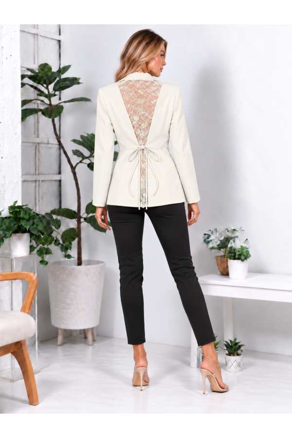BBZ-26142 PUKET / BALBOA<br/>Puket Oversize Blazer with Mesh Back