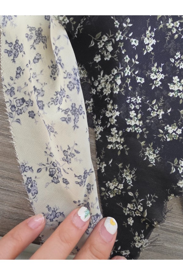 JJO8090-1P / Jade By Jane<br/>DITSY FLORAL RUFFLE BLOUSE