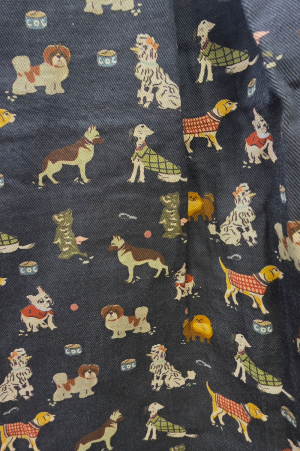 JJS6347P / Jade By Jane<br/>DACHSHUND PRINT MINI SKIRT