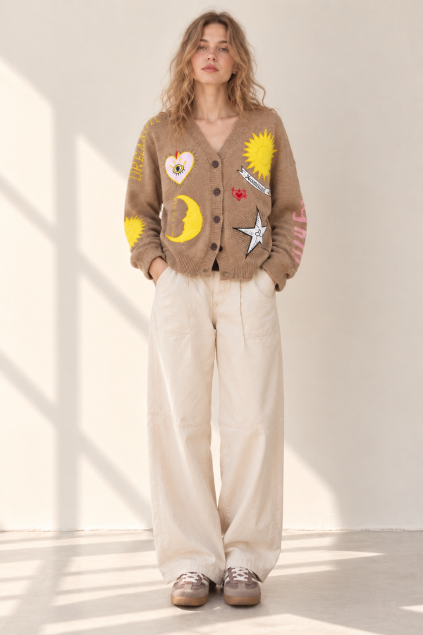 SWT1512 / Jade By Jane<br/>CELESTIAL DREAMER CARDIGAN